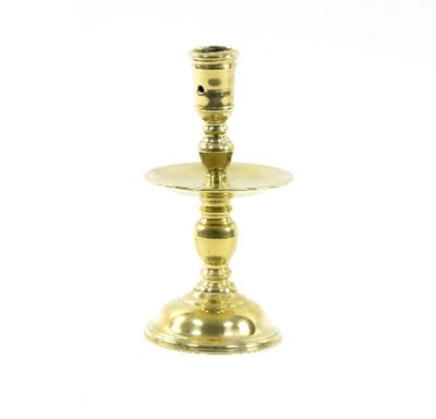 Lot 316 - A Heemskerk brass candlestick, 21cm high