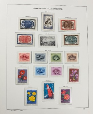 Lot 490 - Luxembourg 1953-1980 unmounted mint collection...