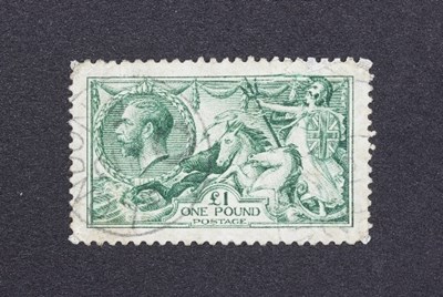 Lot 515 - Great Britain 1913 ??1 green cancelled by...