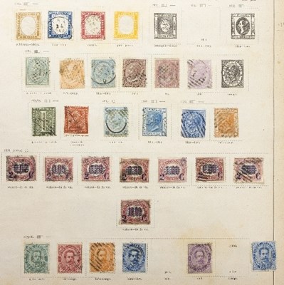 Lot 545 - Italian Area selection on old leaves with...