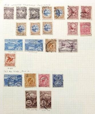 Lot 554 - New Zealand collection with good ranges of...