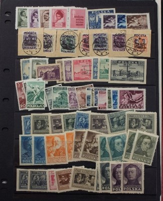 Lot 566 - Poland assortment contained in a box including...