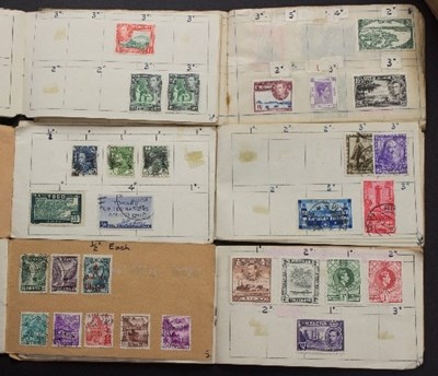 Lot 575 - All World assortment contained in a shoebox...