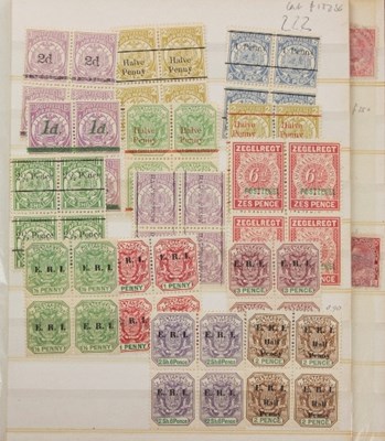 Lot 576 - British Empire accumulation housed in a box...