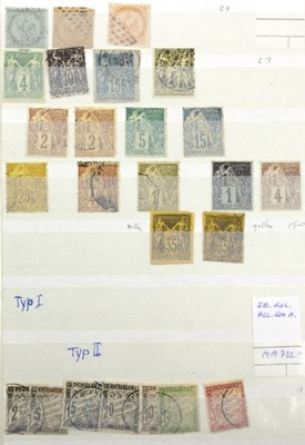 Lot 583 - French Colonies mixed mint and used selection...