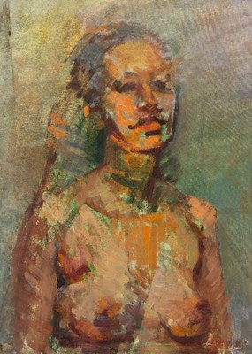 Lot 688 - Constance B Nash (British 1921-2015)/Nude with...