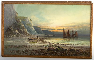 Lot 692 - Frank Hider (British 1861-1933)/Coastal...