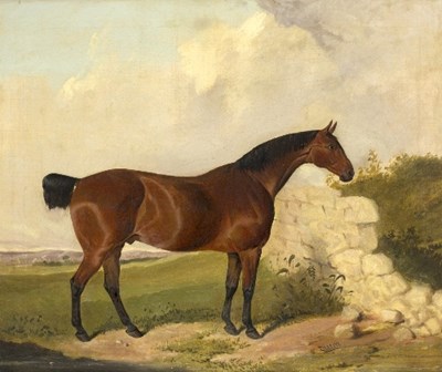 Lot 725 - Joseph Dunn (1806-1860)/Bay Horse in a...