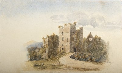 Lot 779 - J G Mynors/Ludlow Castle/signed, inscribed and...