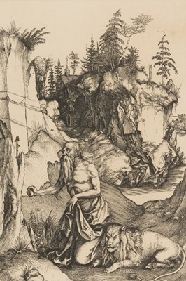 Lot 843 - After Albrecht Durer/St Jerome/monogrammed...