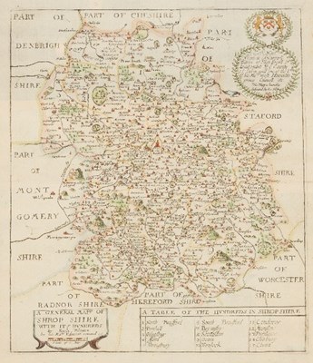 Lot 850 - Richard Blome (1660-1705)/A General Map of...