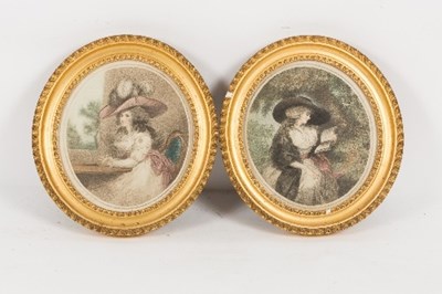 Lot 857 - J R Smith after George Morland/Delia in...