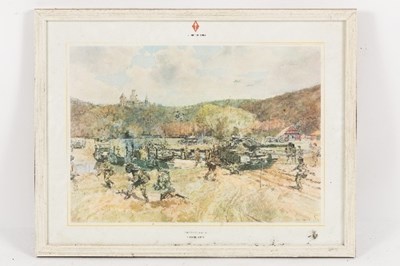 Lot 861 - S L Crawford/Elizabeth II on Horseback,...