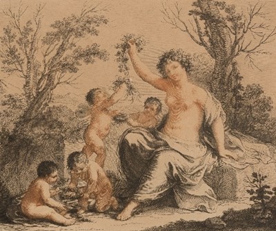 Lot 868 - Francesco Bartolozzi after Guercino/Cherubs...