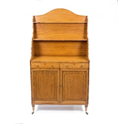 Lot 929 - An early 19th Century satinwood chiffonier,...