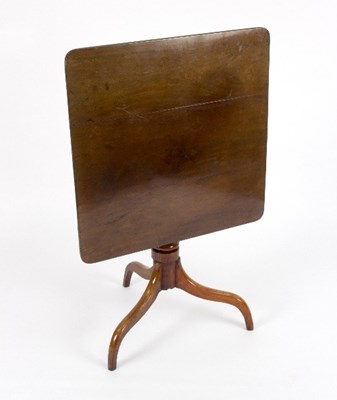 Lot 946 - A 19th Century mahogany table, the rectangular...