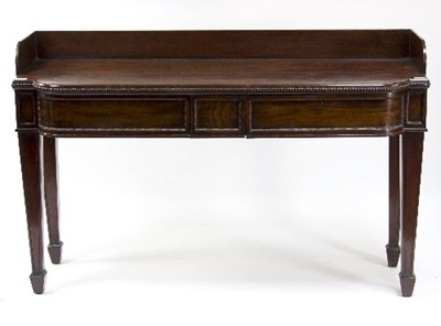 Lot 1133 - An early 19th Century mahogany serving table...