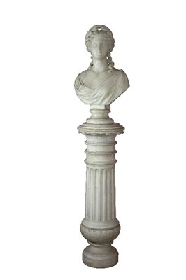 Lot 1176 - Samuel James Kitson (1848-1906)/A marble bust...