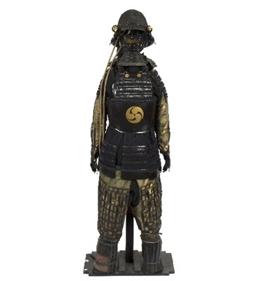 Lot 14 - A Japanese Samurai suit of armour, Edo period,...