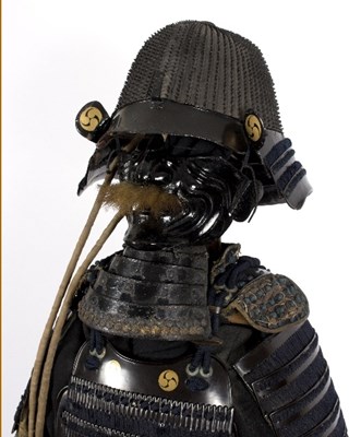 Lot 14 - A Japanese Samurai suit of armour, Edo period,...