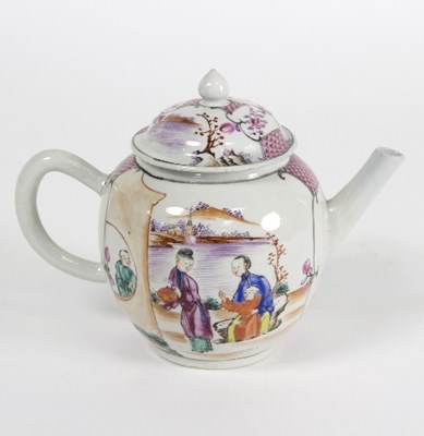 Lot 42 - A Chinese famille rose teapot and cover,...