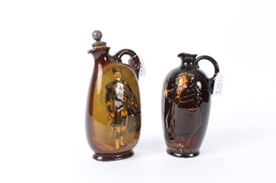 Lot 111 - Two Royal Doulton Dewar's whisky bottles, each...