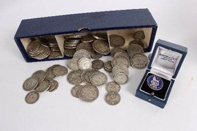 Lot 189 - A collection of pre 1921 silver coins,...