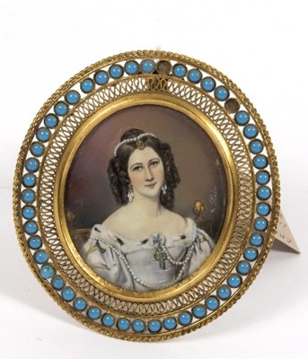 Lot 253 - After Carl Steiler/Portrait of Charlotte Von...