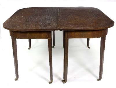 Lot 341 - An early 19th Century mahogany dining table...