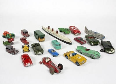 Lot 512 - A small group of Dinky Toy, Triang cars and...