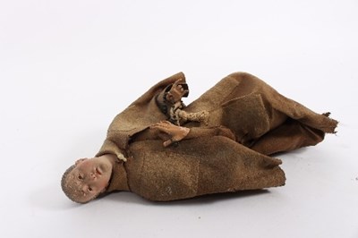 Lot 534 - A Chinese Jifu silk dragon robe worked with...