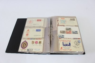 Lot 541 - An album of first day covers and commemorative...