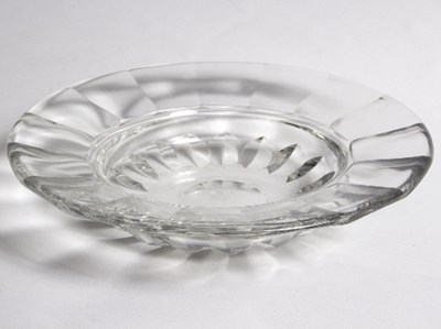 Lot 150 - Baccarat/Clear glass circular charger/with...