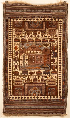 Lot 350 - An Afghan Belouch ‘War’ rug