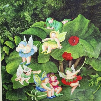 Lot 259 - Beryl Cook (British 1926-2008)/Fairy...