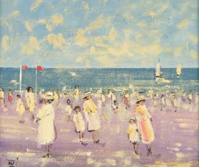 Lot 288 - Walter Beauvais (British 1942-1998)/Beach...