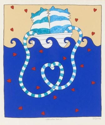 Lot 311 - J K James/Underwater Love.../signed and...