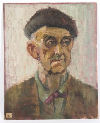 Lot 413 - Constance B Nash (British 1921-2015)/Man in a...