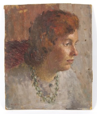 Lot 482 - Constance B Nash (British 1921-2015)/Portrait...