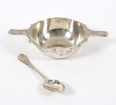 Lot 666 - A silver quaich, Thomas Alfred Slater, Walter...