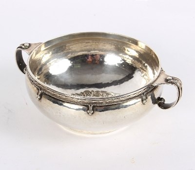 Lot 706 - A silver two-handled basin, HCH, Sheffield...