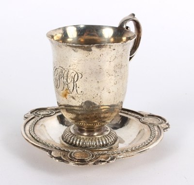 Lot 707 - A silver Christening mug, James Dixon & Sons...