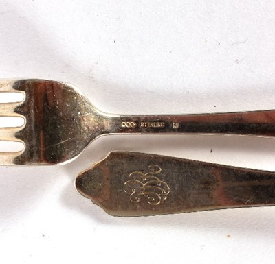 Lot 762 - An American silver table service, Dominick &...