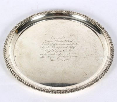 Lot 779 - A Canadian silver tray, Birks Sterling, of...