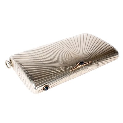 Lot 781 - A Russian silver cigarette case, 3rd Artel, St...