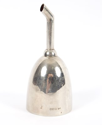 Lot 15 - An Art Deco silver wine funnel, Walker & Hall,...