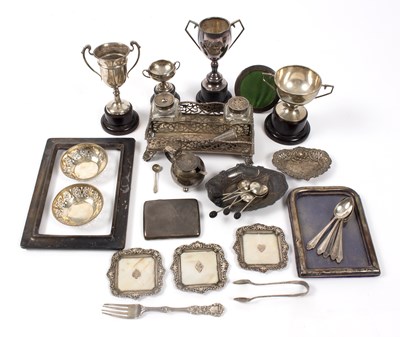 Lot 24 - Two silver trophies with Kiambu Club...