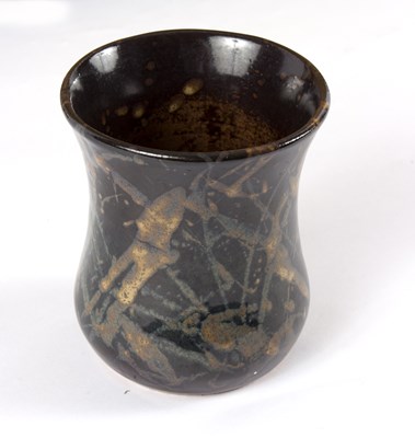 Lot 212 - A Charles Vyse stoneware vase, 12cm high,...