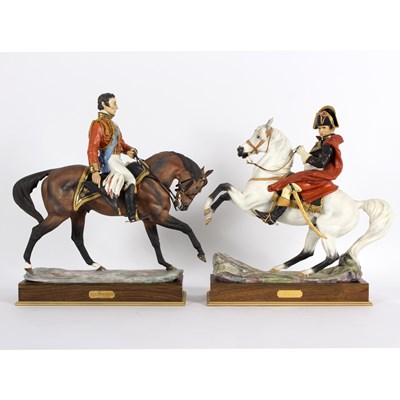 Lot 234 - A Royal Worcester porcelain equestrian figure...