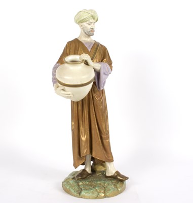 Lot 250 - A Royal Worcester figure of a Cairo water...